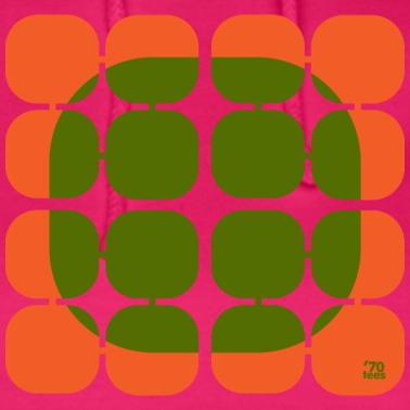 Klassenfahrt Hoodie - 70s tvs green red