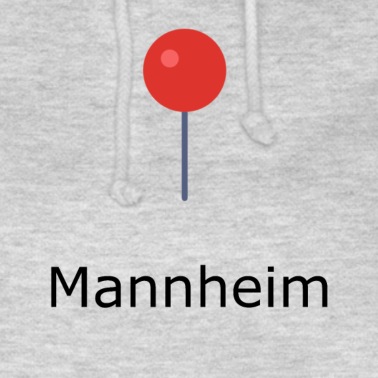 Klassenfahrt Hoodie - Mannheim Stecknadel