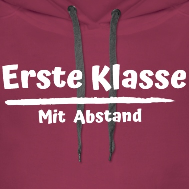 Klassenfahrt Hoodie - erste Klasse - mit Abstand