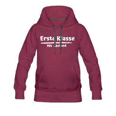 Klassenfahrt Hoodie - erste Klasse - mit Abstand