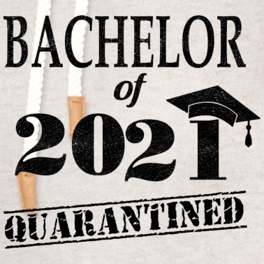 Klassenfahrt Hoodie - BACHELOR OF 2021 QUARANTINED Corona Virus Abitur