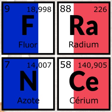 Klassenfahrt Hoodie - France Frankreich Chemie Trikolore