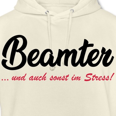 Klassenfahrt Hoodie - Beamter im Stress
