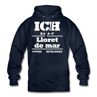 Klassenfahrt Hoodie - Ich bin auf Lloret de mar immer betrunken