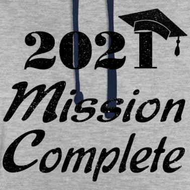Klassenfahrt Hoodie - Abitur Abschluss Klasse 2021, Mission Complete
