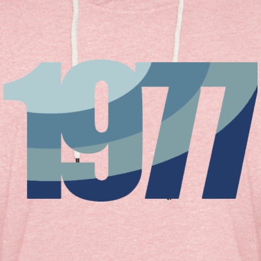 Klassenfahrt Hoodie - 1977 blau weiss kreis