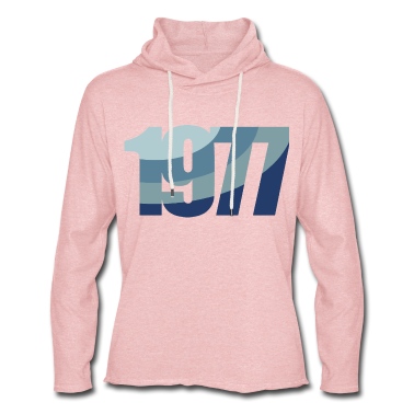 Klassenfahrt Hoodie - 1977 blau weiss kreis