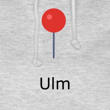 Klassenfahrt Hoodie - Ulm Stecknadel