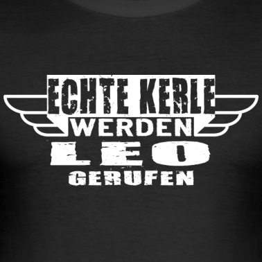 Klassenfahrt T-Shirt - Echte Kerle werden Leo gerufen
