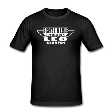 Klassenfahrt T-Shirt - Echte Kerle werden Leo gerufen