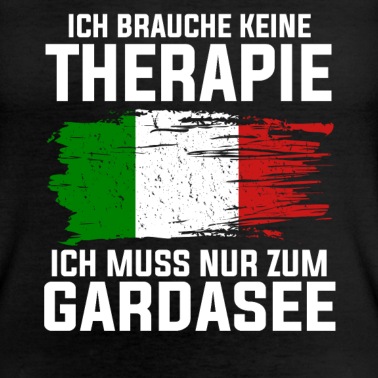 Klassenfahrt T-Shirt - Gardasee Therapie Italien Geschenk