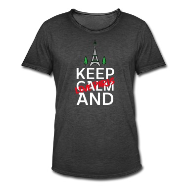 Klassenfahrt T-Shirt - Keep Calm and Love Paris Geschenk
