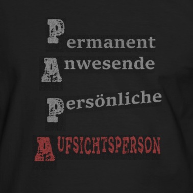 Klassenfahrt T-Shirt - Papa - Aufsichtsperson