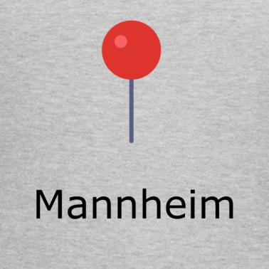 Klassenfahrt T-Shirt - Mannheim Stecknadel