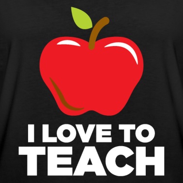Klassenfahrt T-Shirt - I Love to Teach Lehrer Berufung Geschenk Spruch