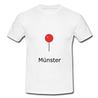 Klassenfahrt T-Shirt - Münster Stecknadel