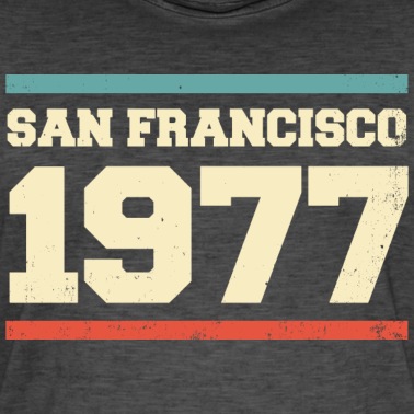 Klassenfahrt T-Shirt - San Francisco 1977 vintage