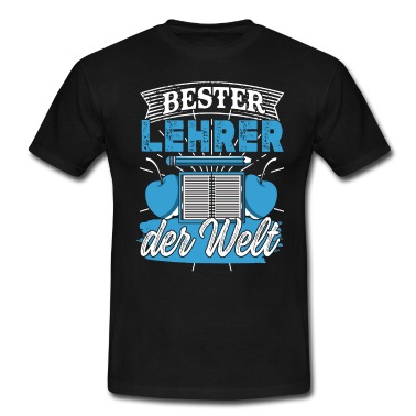 Klassenfahrt T-Shirt - Bester Lehrer der Welt Abschied Spruch