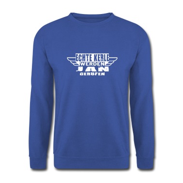 Klassenfahrt Pullover - Echte Kerle werden Jan gerufen