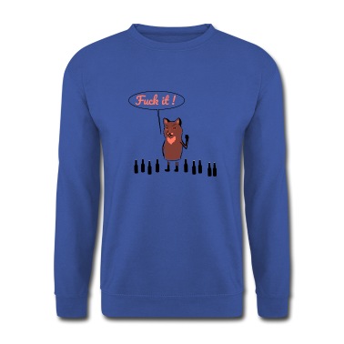 Klassenfahrt Pullover - Fluchender Fuchs mit Bier