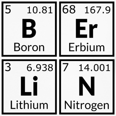 Klassenfahrt Pullover - Chemie Shirt Berlin Periodensystem der Elemente