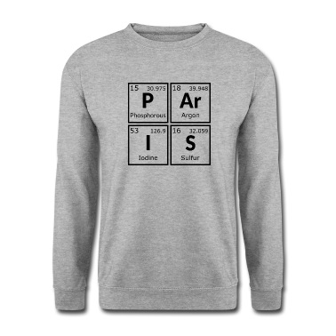 Klassenfahrt Pullover - Chemie Design Paris Periodensystem der Elemente