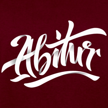 Klassenfahrt Pullover - Abitur Typografie Schriftzug Logo Design