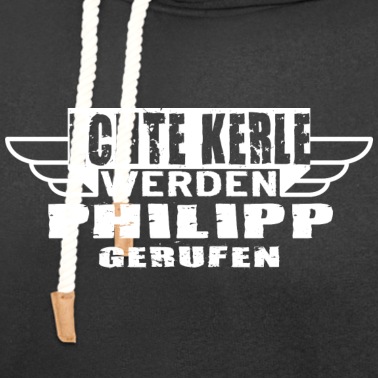 Klassenfahrt Hoodie - Echte Kerle werden Philipp gerufen