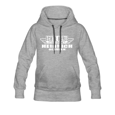 Klassenfahrt Hoodie - Echte Kerle werden Heinrich gerufen