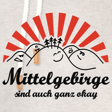 Klassenfahrt Hoodie - Mittelgebirge - die sympathischen Berge