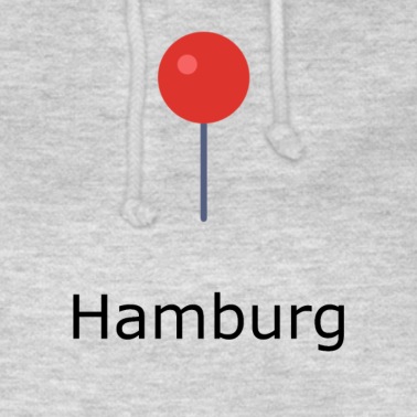 Klassenfahrt Hoodie - Hamburg Stecknadel