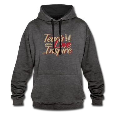 Klassenfahrt Hoodie - Teach Love Inspire Geschenk Spruch Lehrer
