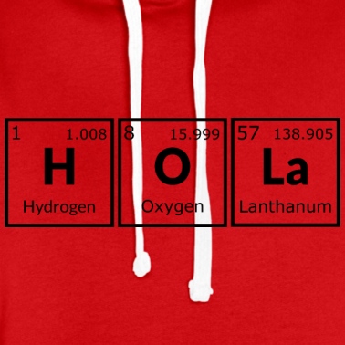 Klassenfahrt Hoodie - Hola Periodensystem der Elemente