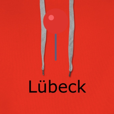 Klassenfahrt Hoodie - Lübeck Stecknadel