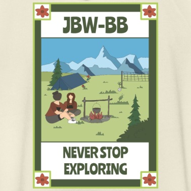 Klassenfahrt Hoodie - Jugendbildungswerk Berlin-Brandenburg - backprint