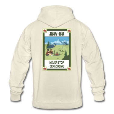 Klassenfahrt Hoodie - Jugendbildungswerk Berlin-Brandenburg - backprint