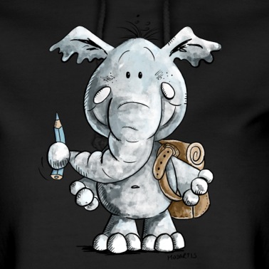 Klassenfahrt Hoodie - Schulkind Elefant I Einschulung Geschenk