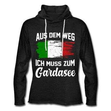 Klassenfahrt Hoodie - Gardasee Italienische Flagge Geschenk