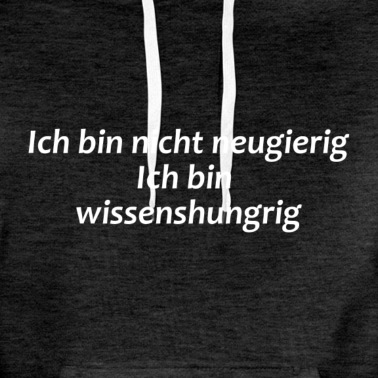 Klassenfahrt Hoodie - wissenshungrig
