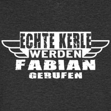 Klassenfahrt T-Shirt - Echte Kerle werden Fabian gerufen