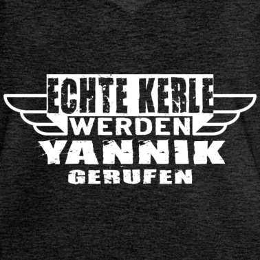 Klassenfahrt T-Shirt - Echte Kerle werden Yannik gerufen
