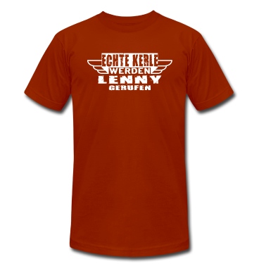 Klassenfahrt T-Shirt - Echte Kerle werden Lenny gerufen