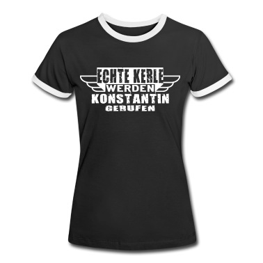 Klassenfahrt T-Shirt - Echte Kerle werden Konstantin gerufen