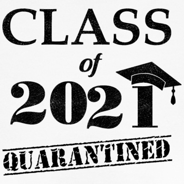 Klassenfahrt T-Shirt - Abitur Abschluss Klasse 2021, Virus Quarantäne Abi