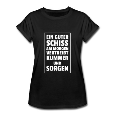 Klassenfahrt T-Shirt - SCHISS AM MORGEN KUMMER UND SORGEN GESCHENK KACKE