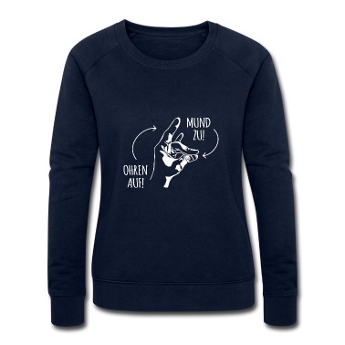 Klassenfahrt Pullover - Mund zu ohren auf Geschenk Schweigefuchs Lehrer