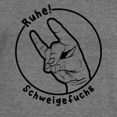 Klassenfahrt Pullover - Ruhe Schweigefuchs Geschenk Schweigefuchs Lehrer