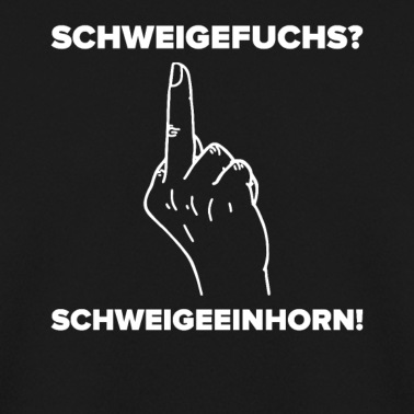 Klassenfahrt Pullover - Schweigefuchs schweigeeinhorn Geschenk Lehrer