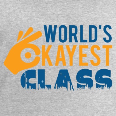Klassenfahrt Pullover - Worlds OKayest Class Klassendesign für Mottotage