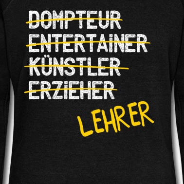 Klassenfahrt Pullover - Domteur Entertainer Lehrer - Klassenlehrer Lehrer
